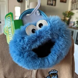 Sesame Street Cookie Monster outfit with purse